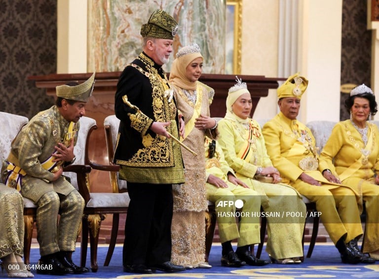 Malaysia's new king crowned amid lavish ceremonies